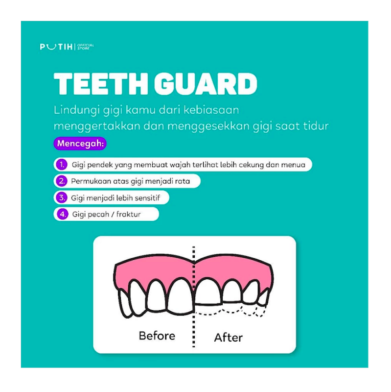 Putih Teeth Guard 3