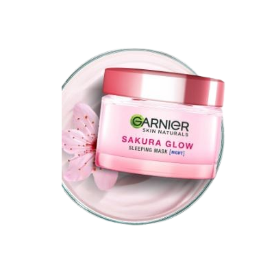 Garnier Sakura Glow Night Cream
