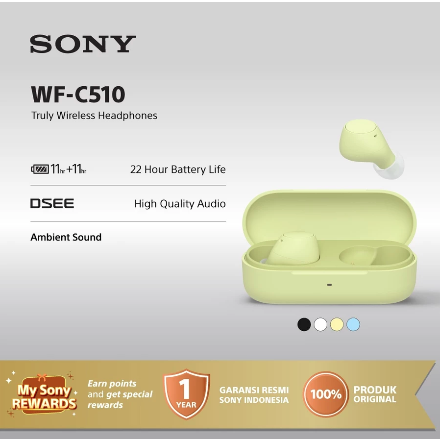 SONY Sony Truly Wireless Headphones WF-C510