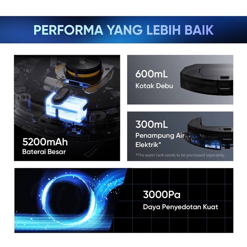 realme TechLife Robot Vacuum Cleaner 4