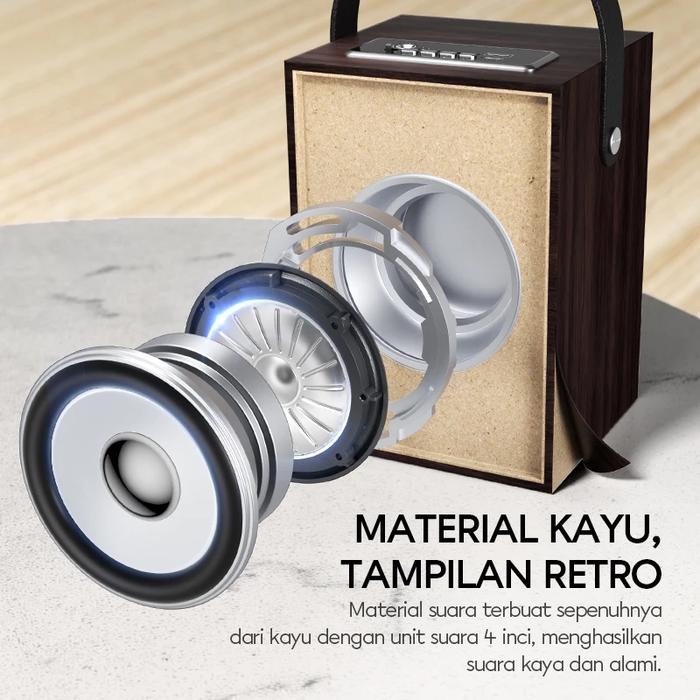VIVAN Speaker Karaoke Bluetooth VS35
