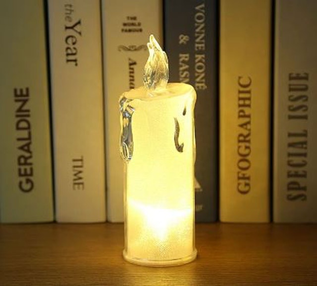 Premium Aesthetic LED Candle Lamp