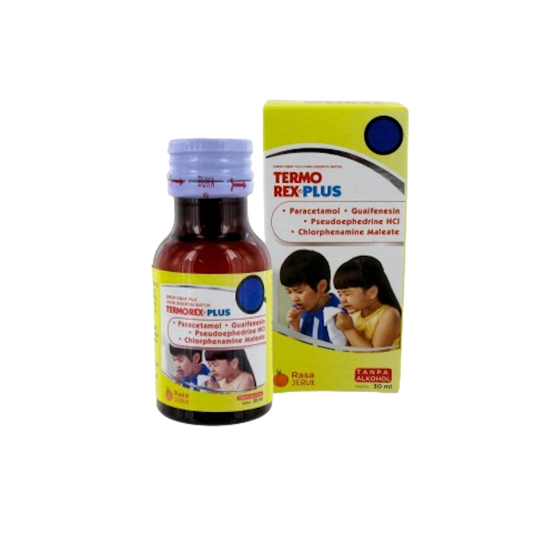 Termorex Plus Sirup Obat Flu dan Batuk 1