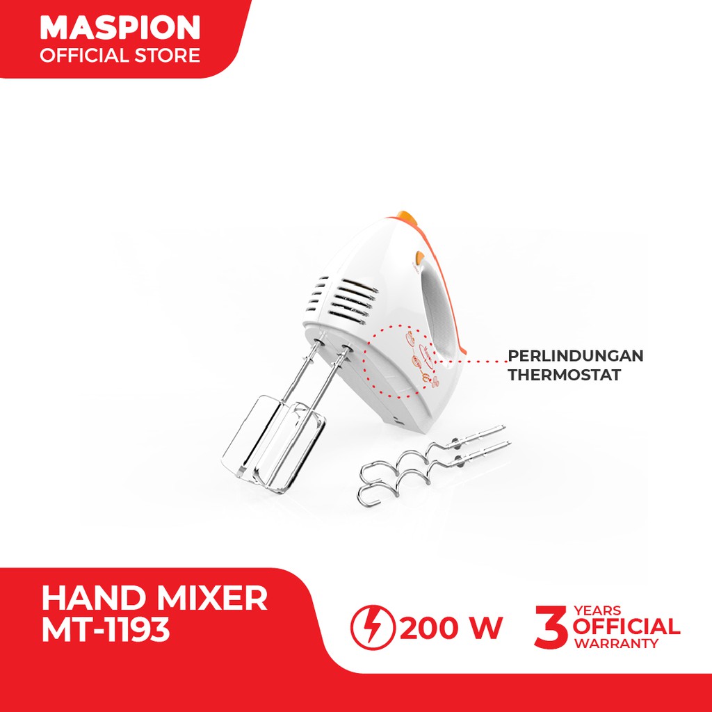 Maspion Maspion Hand Mixer MT-1193