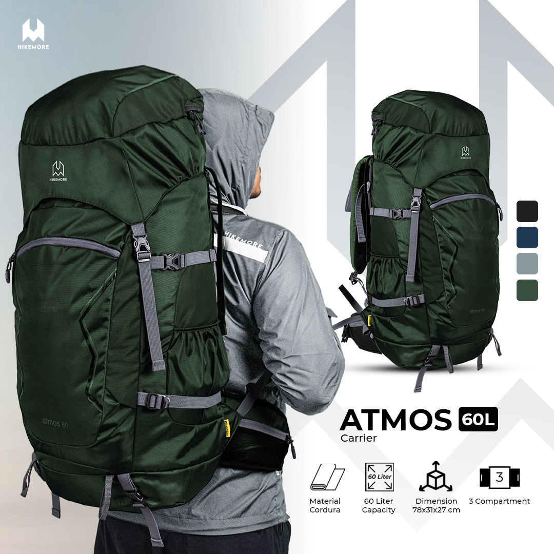 Hobi Menjadi Rintisan Hikemore Carrier Camping Atmos 60L