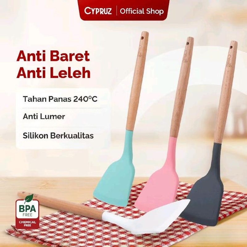 Cypruz Silicone Solid Turner 5