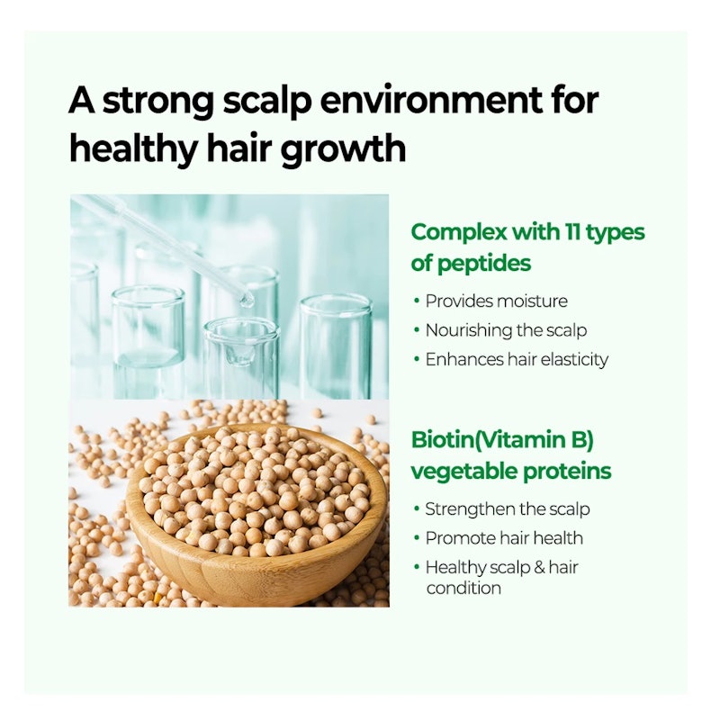Cica Peptide Anti Hair Loss Derma Scalp Shampoo 5