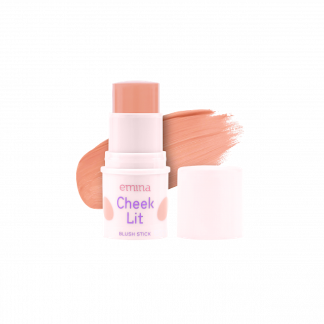 Emina ｜ Cheek Lit Blush Stick - Peach