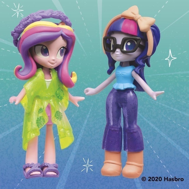 Hasbro My Little Pony Equestria Girls Fashion Squad Twilight Sparkle and Princess Cadance Mini Doll Set Toy F1587