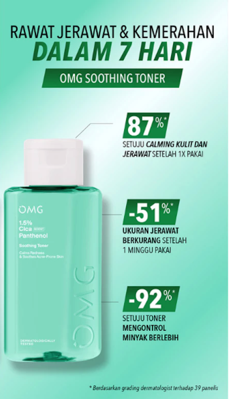 1.5% CicaBoost Panthenol Soothing Toner 3