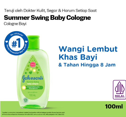 Johnson & Johnson Indonesia Johnson's Baby Summer Swing Baby Cologne