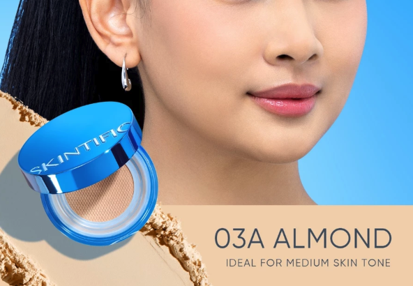 SKINTIFIC Cosmetics SKINTIFIC Invisiblur All Day Loose Powder 03A Almond