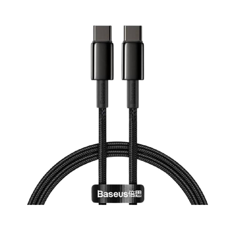 Baseus Tungsten Gold Fast Charging Data Cable Type-C to Type-C