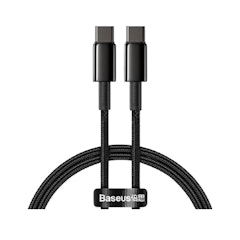 Baseus Tungsten Gold Fast Charging Data Cable Type-C to Type-C
