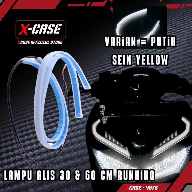 X-Case Lampu Alis LED Running 2