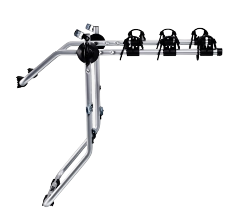 FreeWay 3-Bike Hanging Trunk Bike Rack Aluminium 2
