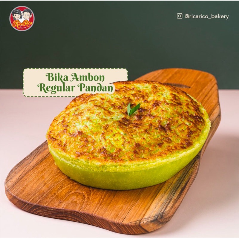 Rica Rico Bakery Bika Ambon Pandan Diameter 18 cm 3