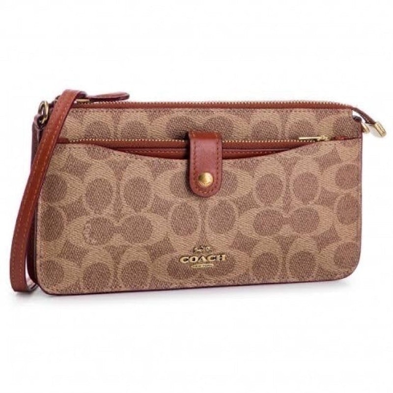 Noa Pop-Up Messenger In Colorblock Signature Canvas 37458