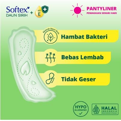 Softex Indonesia Softex Daun Sirih Pantyliner