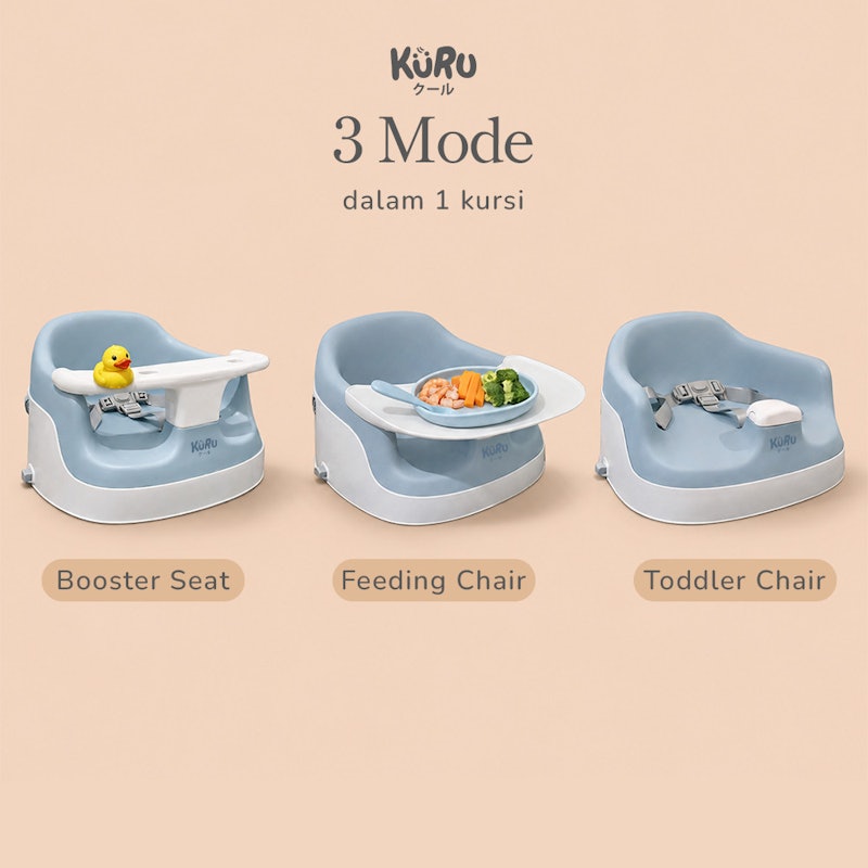 KURU Baby Booster Chair 3 in 1 5