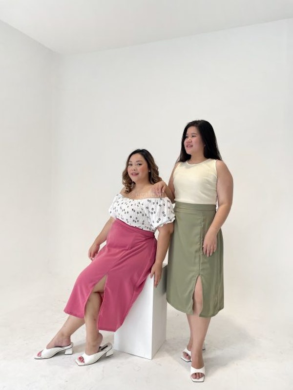 Slit Zip Skirt 5