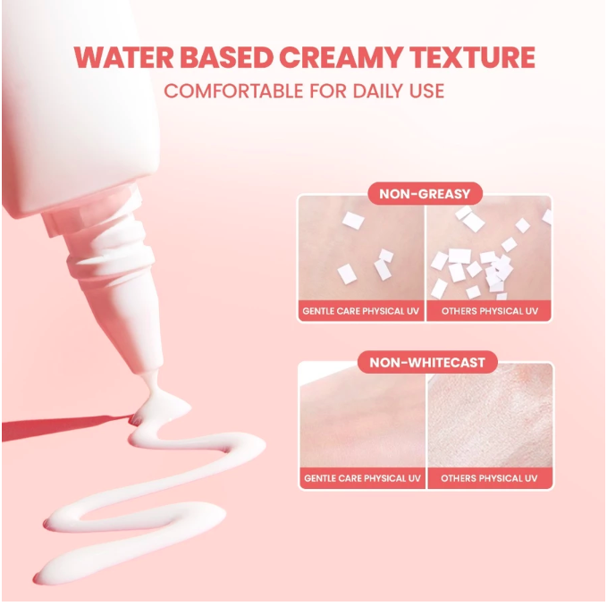 HEBE Beauty Style Y.O.U Sunbrella Pro Gentlecare Physical Sunscreen SPF 30+ PA+++