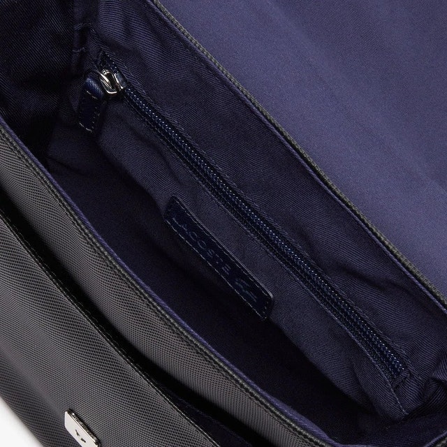 Men's Classic Petit Piqué Flap Bag 4