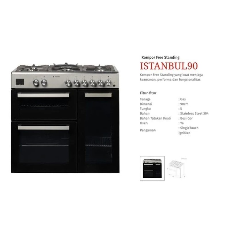 Azalea Kompor Freestanding 2
