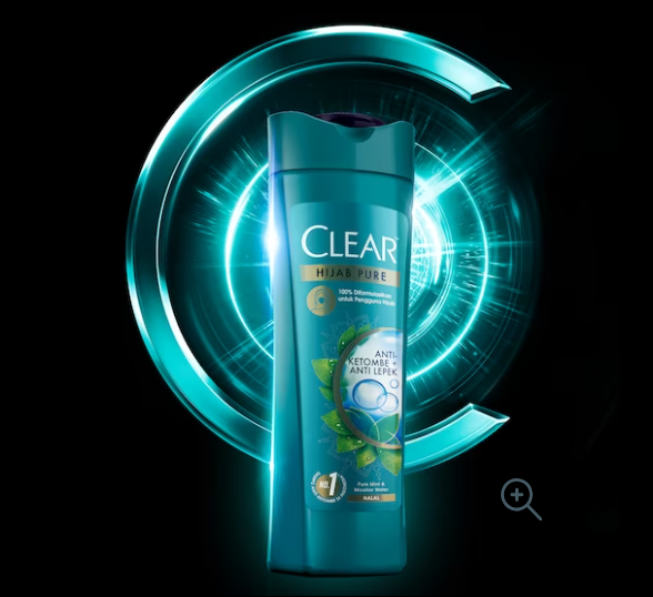 Unilever  Sampo CLEAR Hijab Anti Ketombe dan Lepek Hijab Pure 