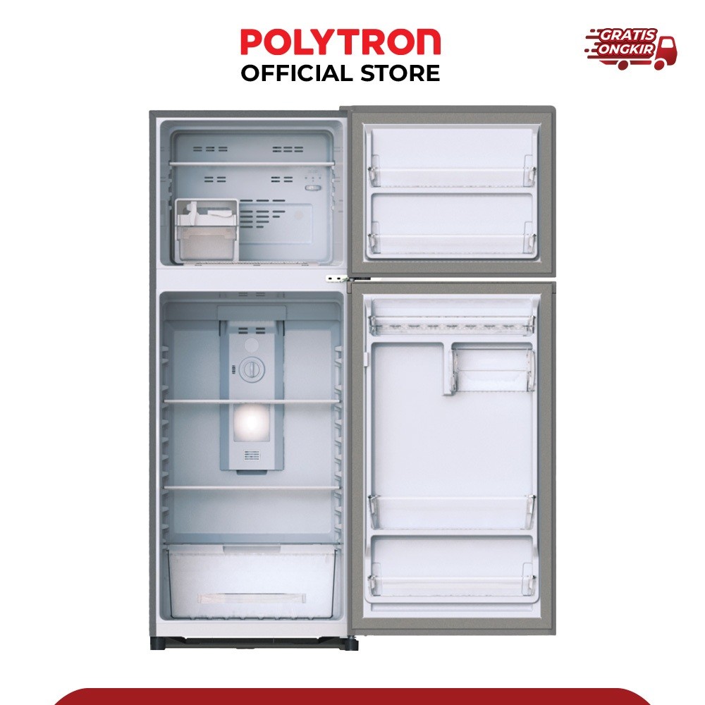 Hartono Istana Teknologi Polytron Kulkas 2 Pintu Belleza Jumbo 260 Liter  PRW 29MNX