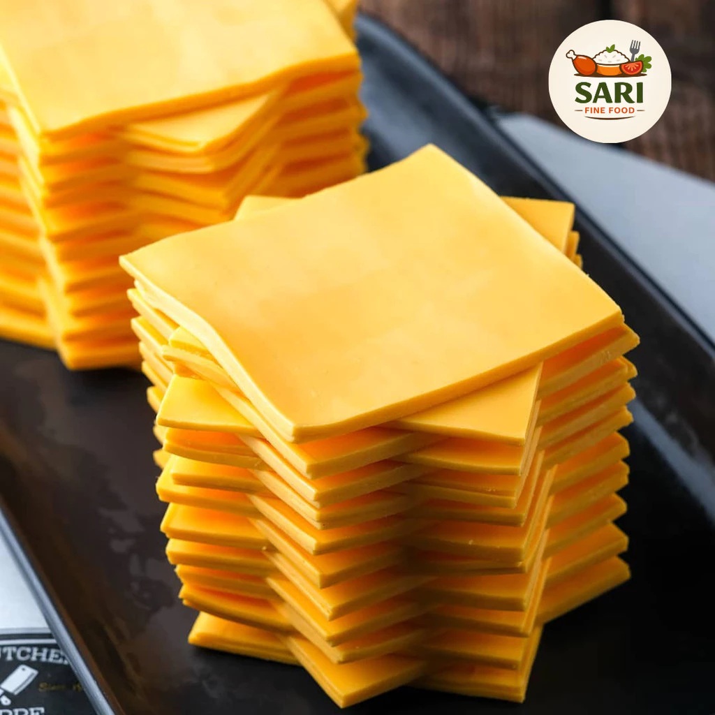 Dairymont Burger Slices Red Cheddar (84 Lembar) 3