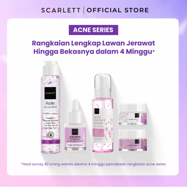 Opto Lingkar Sejahtera Scarlett Whitening Acne Series Package