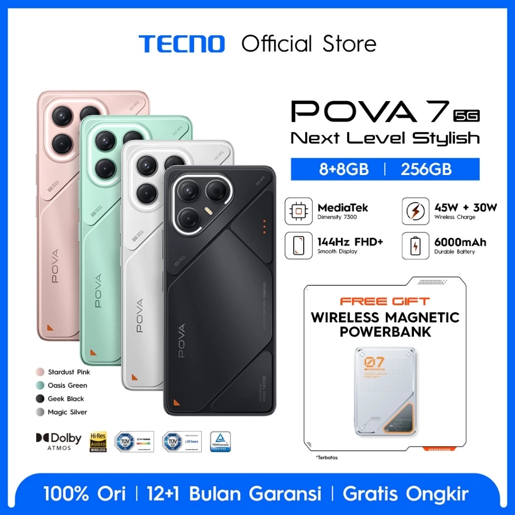 Tecno Telecom TECNO POVA 7 5G