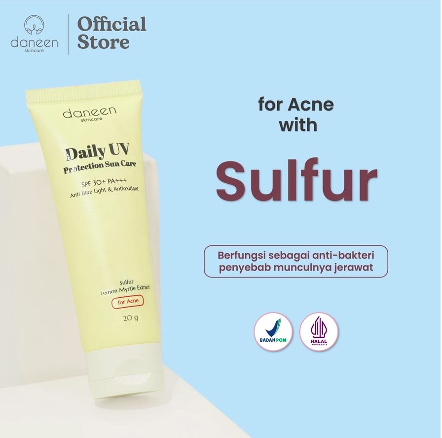 Daneen Skincare Daily UV Protection Sun Care SPF 30+ PA+++ Acne Skin 5