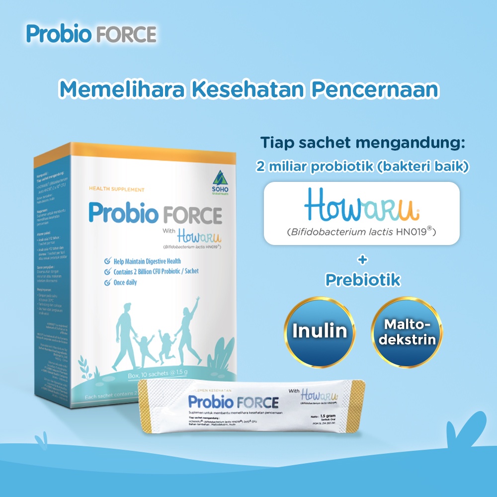 SOHO Global Health Probio Force with HOWARU