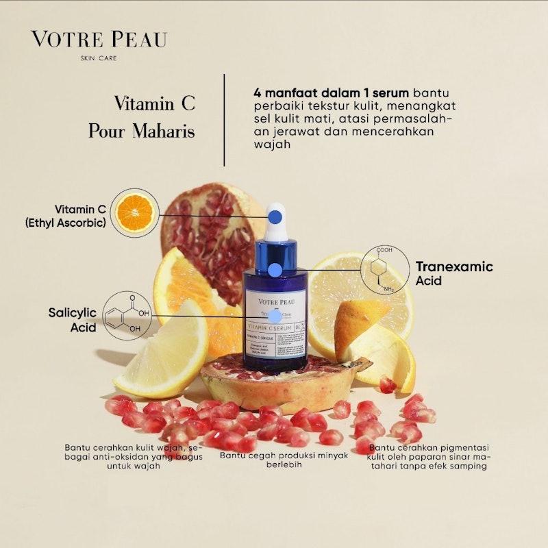Votre Peau Vitamin C Serum Pour Maharis Clinic 2