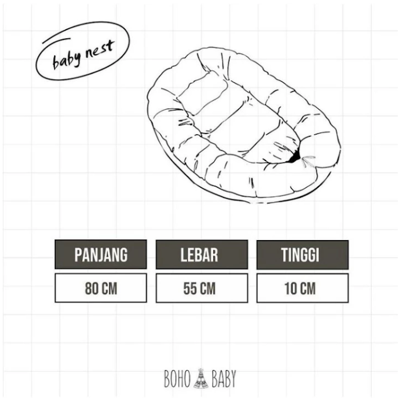 BOHOPANNA Baby Nest Basic 2