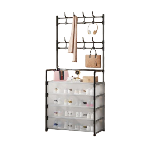 Aonez Rak Sepatu 2 in 1