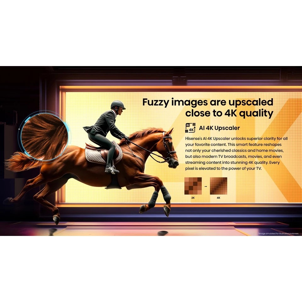 Hisense Hisense QLED 4K Smart TV 55Q6Q