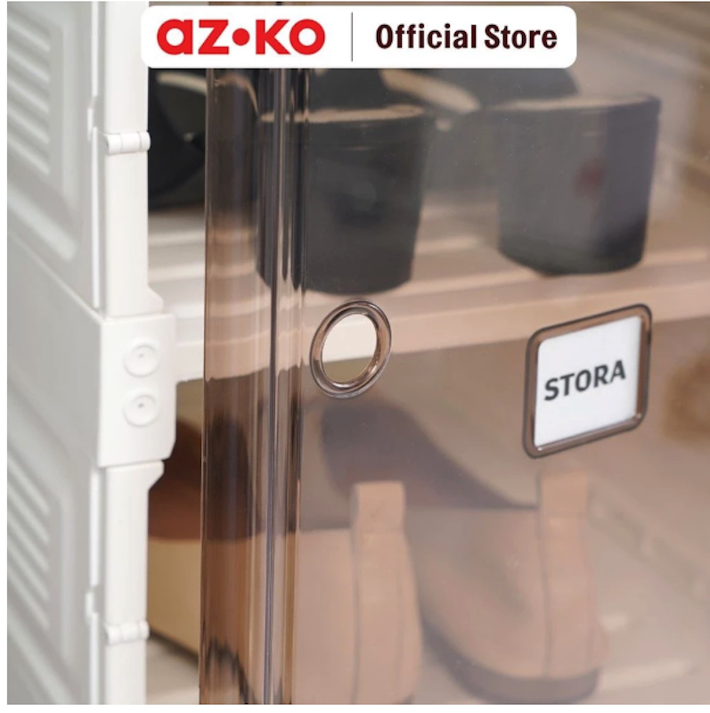 AZKO Stora Lemari Sepatu Lipat 4