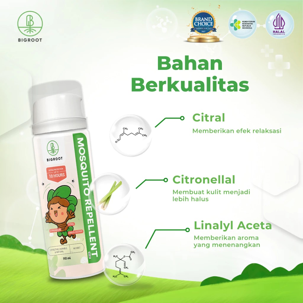  Bigroot Mosquito Repellent