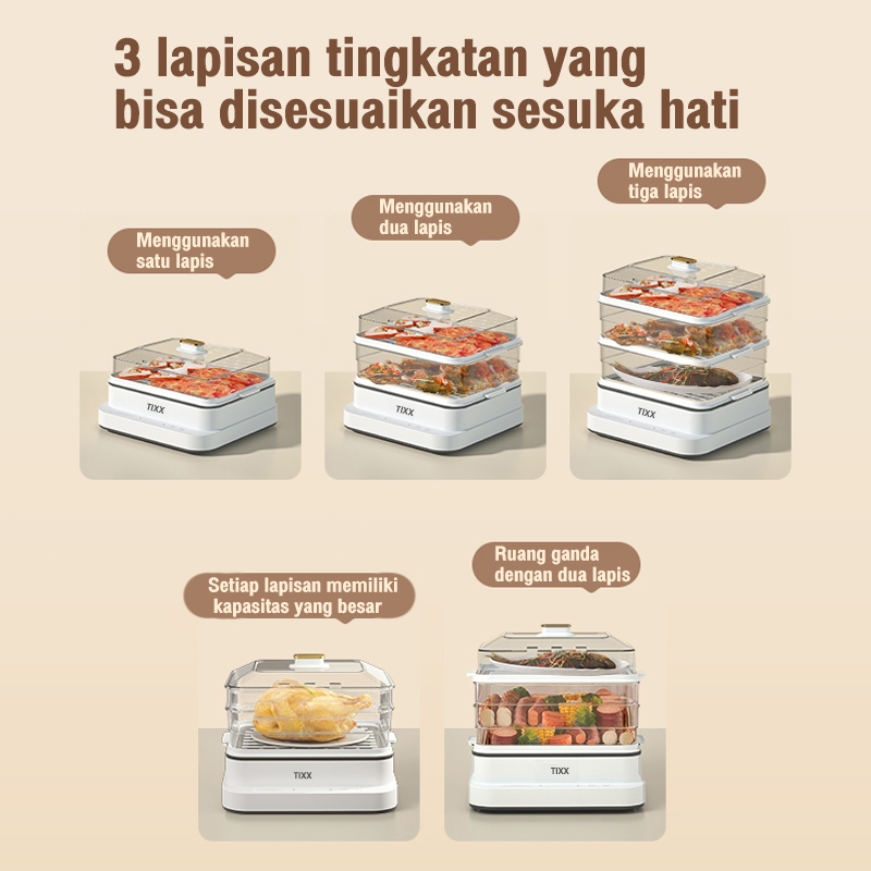  TIXX Kukusan Listrik 24L 