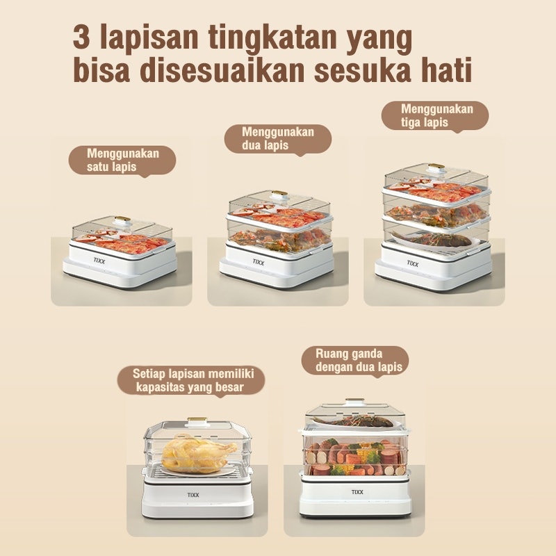 TIXX Kukusan Listrik 24L 3