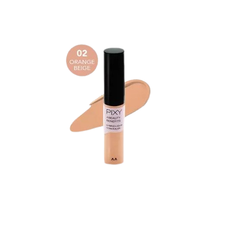 4 Beauty Benefits Hybrid Liquid Concealer 02 Orange Beige 2