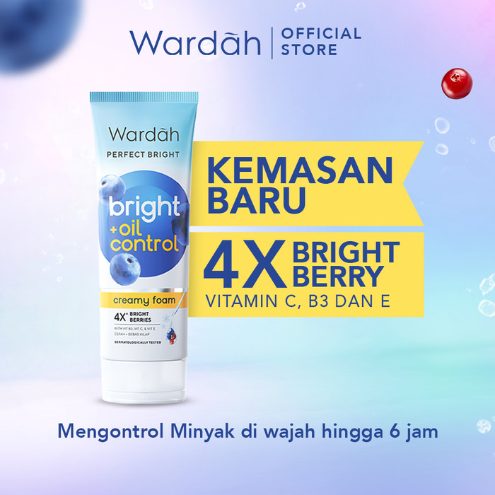 Paragon Technology and Innovation Wardah Perfect Bright Creamy Foam Bright + Oil Control
