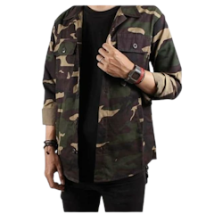 Millitary Camo Field Jacket