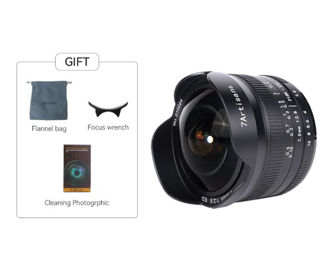 7.5mm f/2.8 Mark II APS-C lens for E/EOS-M/EOS-R/FX/M43/Z 2