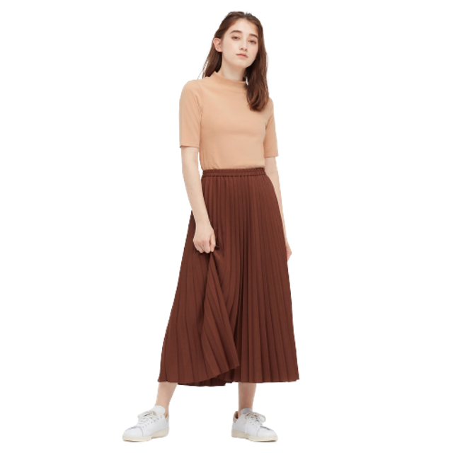 Women T-Shirt Katun Stretch High Neck 3