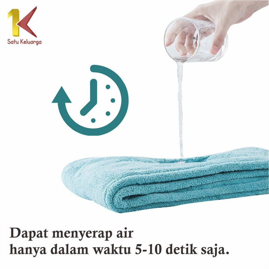 Indah Jaya Textile Industry Satu Keluarga Handuk Pengering Rambut Wanita  C931 