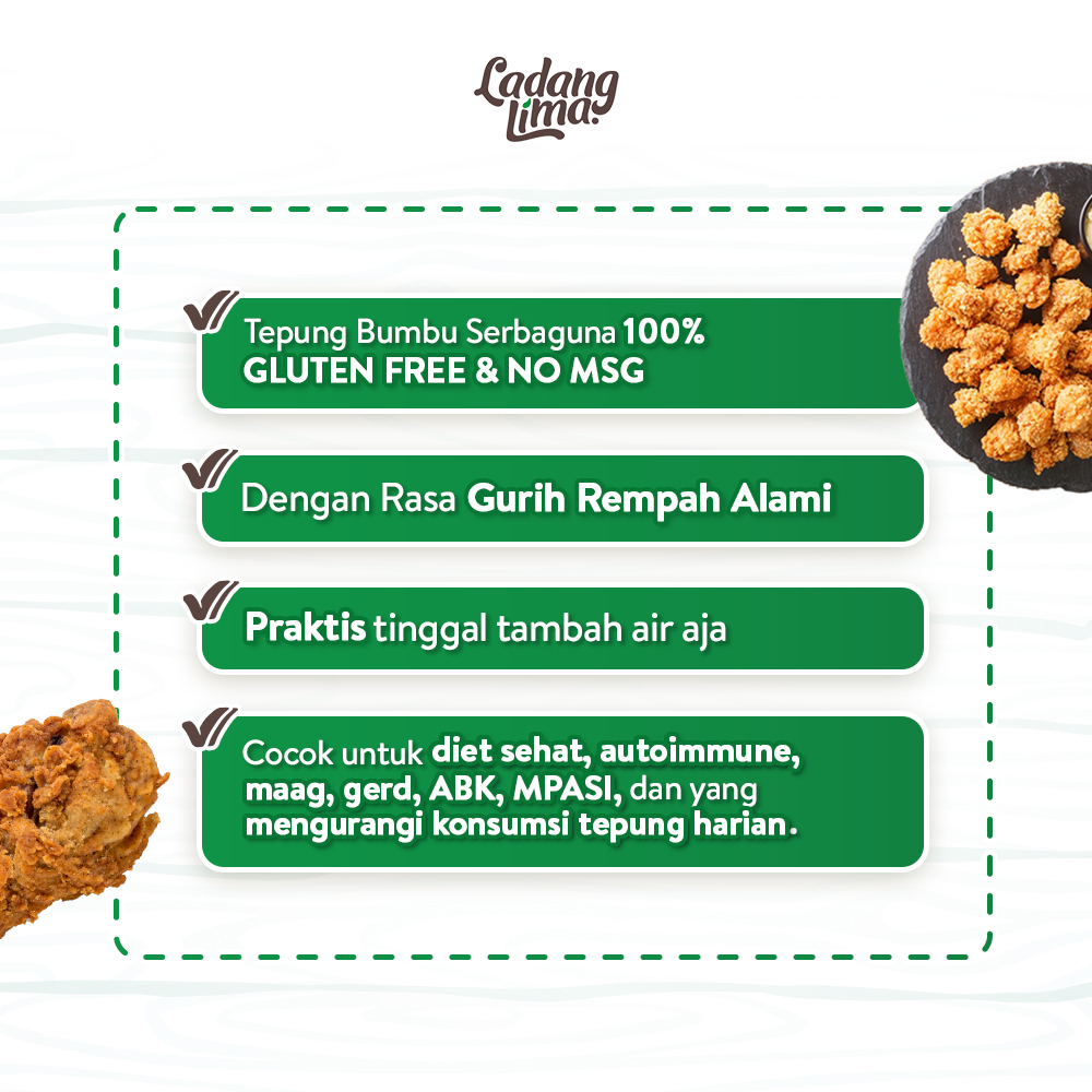 Ladang Lima  Tepung Bumbu Serbaguna